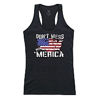 Graphic Tank Dt Mess With Am Black M