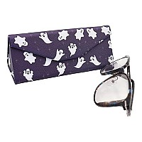 Real Sic Halloweenhorroroccult Glasses Case Eco Leather Magnetic Folding Hard Case For All Glasses Ghost