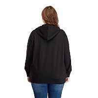 Zerdocean Womens Plus Size Full Zipup Hoodie Jacket Cotton Sweatshirt Royal Blue 4X