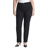 Gloria Vanderbilt Ladies Amanda Stretch Denim Jean Short Black 12