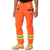 Hellyhansen Mens Workwear Alta Construction Pant Csa Orange 3830