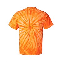 Dyenomite Cyclone Pinwheel Tiedyed Tshirt Orange M