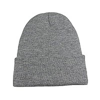 Womens Satin Lined Winter Beanie Cable Knit Beanie For Women Silk Lining Thick Chunky Hat Skull Warm Cap Cuffedgrey