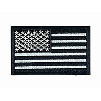 Tactical Usa Flag Patch With Detachable Backing