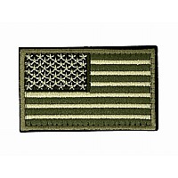 Tactical Usa Flag Patch With Detachable Backing