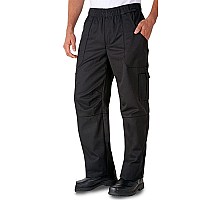 Unisex Baggy Style Men Women Chef Cook Pants Trouser With Draw String For Food Service Caterers Bakers And Culinary Profession