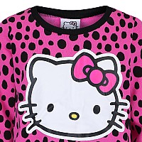 Hello Kitty Girls Long Sleeve Sweatshirt And Pants Set For Infants Toddlers And Big Girls