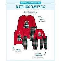 The Childrens Place Family Matching Christmas Holiday Pajamas Sets Snug Fit 100 Cotton Pj Set Holly Jollyplaid 14