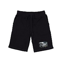 Graphic Shorts No Men Left Black L