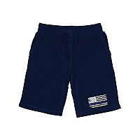 Graphic Shorts Thin Blue Line Navy S