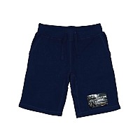 Graphic Shorts No Men Left Navy S