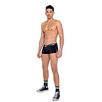 6152 Mens Pride Runner Shorts Xlarge Blackmulti