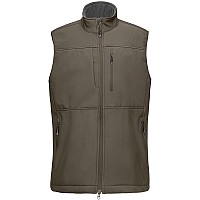 33 000Ft Mens Lightweight Softshell Vest Outerwear Zip Up Fleece Lined Windproof Sleeveless Jacket For Golf Running Hiking