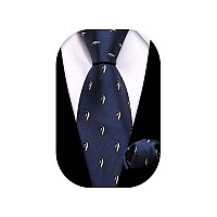 Barrywang Fashion Necktie Set Boys Palid Check Tie Silk Pocket Square Party