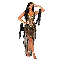 5108 1Pc Glamorous Goddess Large Blackgold