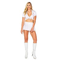 5132 2Pc Schoolgirl Angel Large White