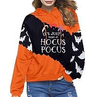 Fayaleq Halloween Sweatshirts For Women Halloween Graphic Long Sleeve Shirt Half Zipper Lapel Casual Pullover Top