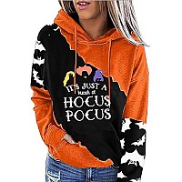 Fayaleq Halloween Sweatshirts For Women Halloween Graphic Long Sleeve Shirt Half Zipper Lapel Casual Pullover Top