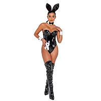 Pb132 Playboy Seductress Bunny Xlarge Black