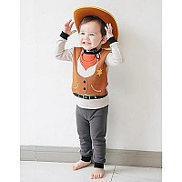 Vaenait Baby Infant Kids Toddler Boys Girls Halloween Novelty Pajama Set Cowboy S