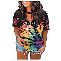 Halloween Hocus Pocus Plus Size T Shirt For Women Sanderson Sisters Halloween Movie Tshirt Tops Fall Casual V Neck Teesreverse