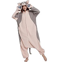 Darkcom Animal Onesie Unisex Adult Christmas Pajamas One Piece Cosplay Sphynx Cat Halloweencostume Sleepwear Homewear For Women