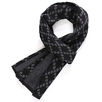 Fullron Men Winter Scarf Soft Warm Long Cashmere Feel Scarves