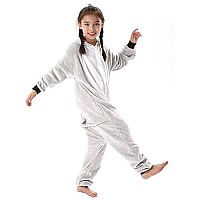 Darkcom Animal Onesie Unisex Adult Pajamas Flannel One Piece Cosplay Koala Halloween Christmas Costume For Women Men Medium