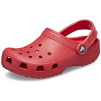 Crocs Kids Unisex Classic Clog Little Kidbig Kid Varsity Red 5 Big Kid M