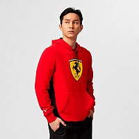 Puma Scuderia Ferrari Shield Hoody Unisex Red Size Xl