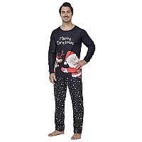 Ventelan Family Matching Christmas Pajamas Set Holiday Santa Claus Sleepwear Xmas Pjs Set For Couples And Kids 10Y