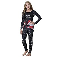 Ventelan Family Matching Christmas Pajamas Set Holiday Santa Claus Sleepwear Xmas Pjs Set For Couples And Kids 10Y