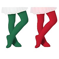 Century Star Ultrasoft Footed Ballet Tights Dance Sockings Kids Super Elasticity School Uniform Tights For Girls 2 Pack Christm