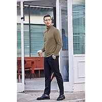 Coofandy Mens Slim Fit Basic Turtleneck T Shirts Casual Knitted Pullover Sweaters Christmas Turtleneck Sweater