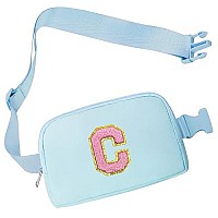 Coshaysoo Blue Belt Bag Fanny Pack Crossbody Cross Body Trendy Halloween Thanksgiving Gifts For Teen Girls Women Girly Accessori