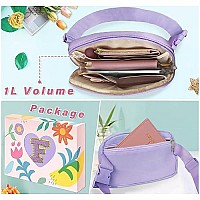 Purple Belt Bag Fanny Waist Pack Small Unique Gifts For Women Teen Girls Birthday Graduation Halloween Thanksgiving Christmas Va