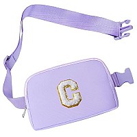 Purple Belt Bag Fanny Pack Crossbody Cross Body Trendy Halloween Thanksgiving Gifts For Teen Girls Women Girly Accessories Campi