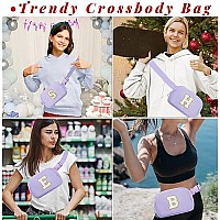 Purple Belt Bag Fanny Pack Crossbody Cross Body Trendy Halloween Thanksgiving Gifts For Teen Girls Women Girly Accessories Campi