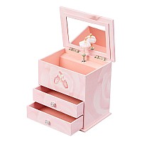 Mele Co Casey Girls Musical Ballerina Jewelry Box