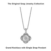 Gingersnapsjewelrycom 32 Grand Necklace Sn9093 Interchangeable Jewelry Snap Accessory