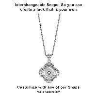 Gingersnapsjewelrycom 32 Grand Necklace Sn9093 Interchangeable Jewelry Snap Accessory