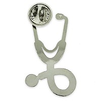 Pinmart Medical Doctor Nurse Stethoscope Enamel Lapel Pin