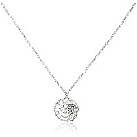 Ali Game Of Thrones Inspired Targaryen Silver Color Pendant Costume Necklace