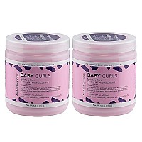 Aunt Jackies Kids Baby Curls Moisture Rich Curling And Twisting Custard For Naturally Curly Coily And Wavy Hair 15 Oz 2 Pack