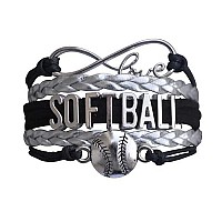 Infinity Collection Womens Softball Bracelet Softball Jewelry 12 Styles Perfect Softball Player Team And Coaches Gifts