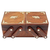 Itos365 Handmade Wooden Jewelry Boxcasestorage For Women Jewel Organizer Gift Items