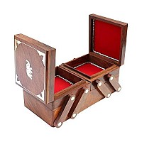 Itos365 Handmade Wooden Jewelry Boxcasestorage For Women Jewel Organizer Gift Items