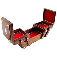 Itos365 Handmade Wooden Jewelry Boxcasestorage For Women Jewel Organizer Gift Items