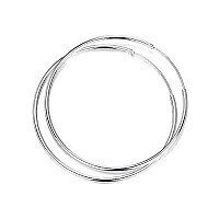 Hoop Earrings Sterling Silver Circle Endless Hoop Earrings Hoops Jewelry Fashion Big Hoop Earring Gifts For Women Teen Girls