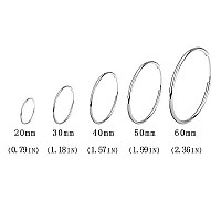 Hoop Earrings Sterling Silver Circle Endless Hoop Earrings Hoops Jewelry Fashion Big Hoop Earring Gifts For Women Teen Girls